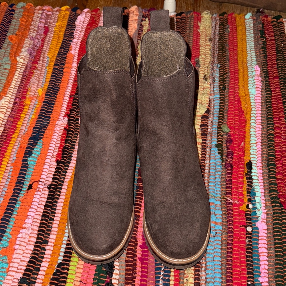 Kensie Women's Dark Brown Ankle Booties